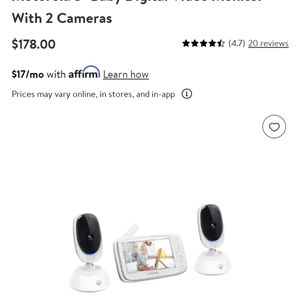 Motorola baby monitor